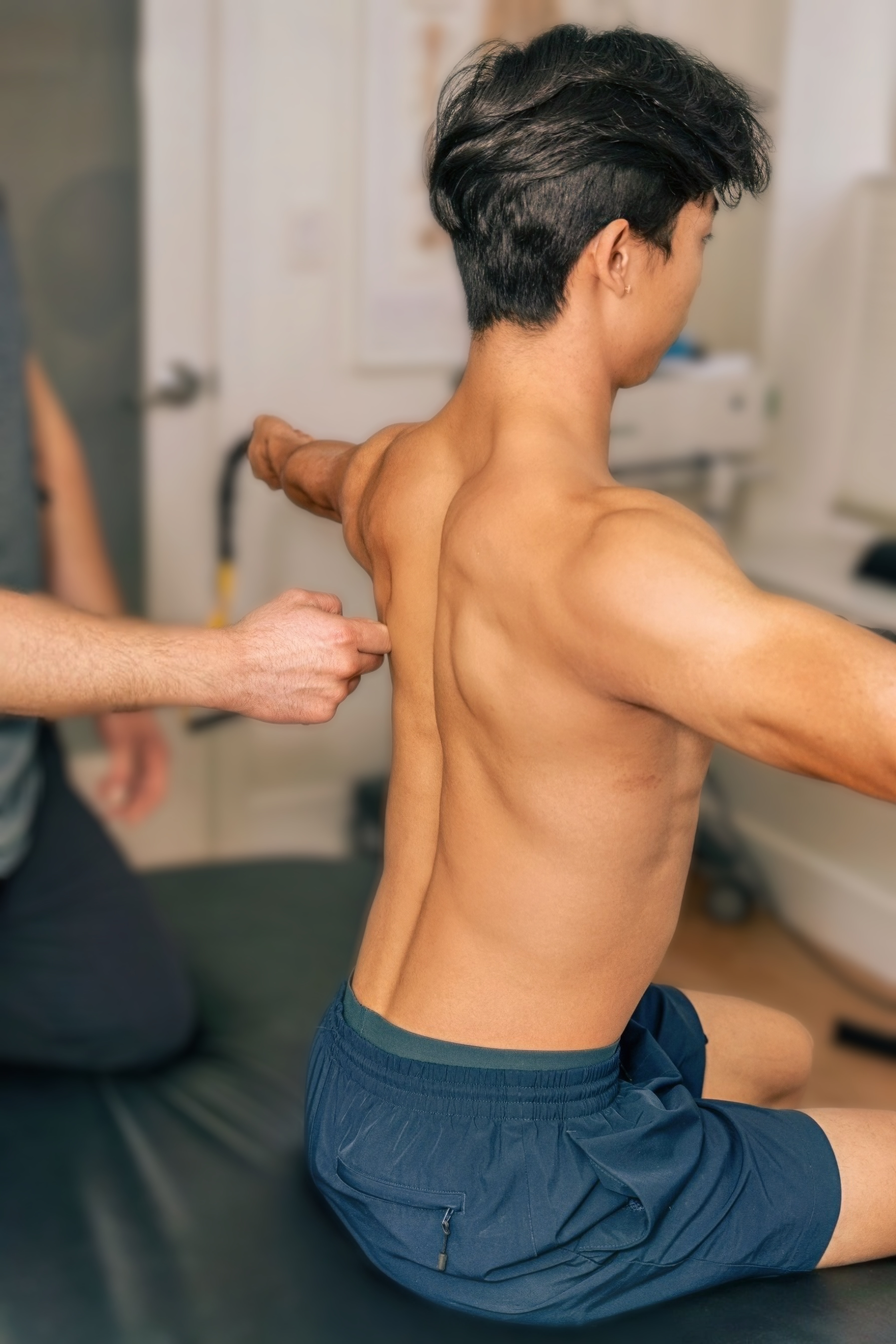 Physiotherapy session